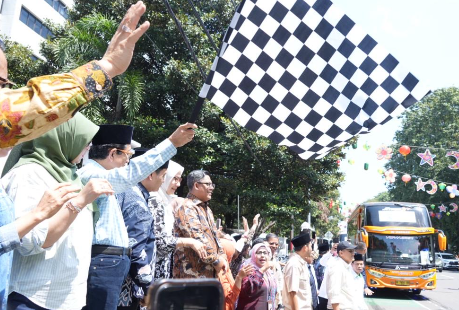 Kemenag Gelar Mudik Gratis 2026, Ratusan Pemudik Berangkat ke Jawa dan Sumatera